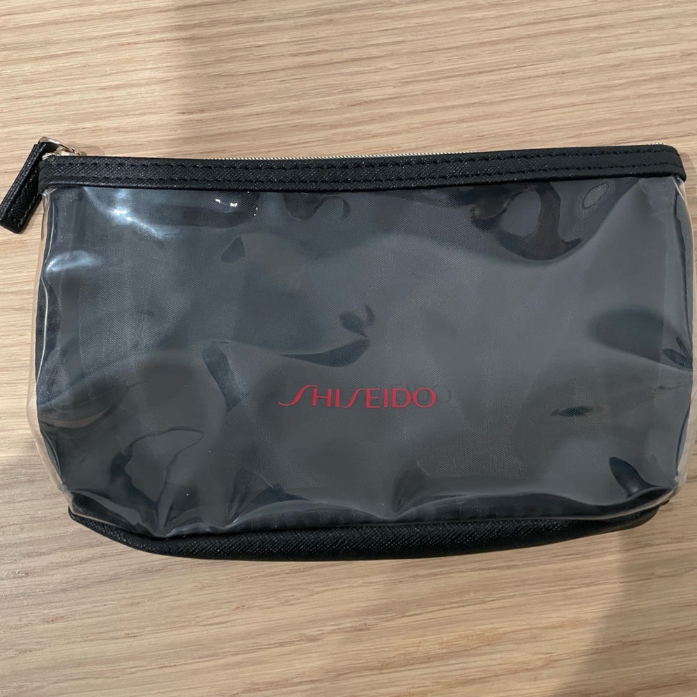 Shiseido cosmetic bag